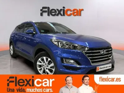 Usado Hyundai Tucson 132 CV (97 kW) 2018 Azul SUV