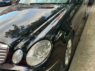 Usado Mercedes E280 Elegance 190 CV (139 kW) 2007 Negro Berlina