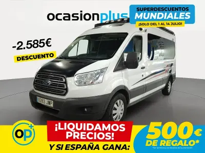 Usado Ford Transit Trend 130 CV (95 kW) 2017 Blanco Van