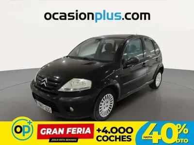 Usado Citroën C3 75 CV (55 kW) 2008 Negro Utilitario