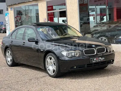 Usado BMW 745 333 CV (244 kW) 2005 Negro Berlina