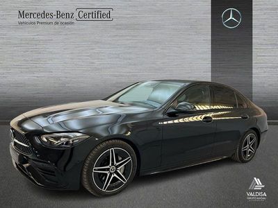Usado Mercedes C200 AMG line 184 CV (135 kW) 2025 Negro obsidiana Berlina