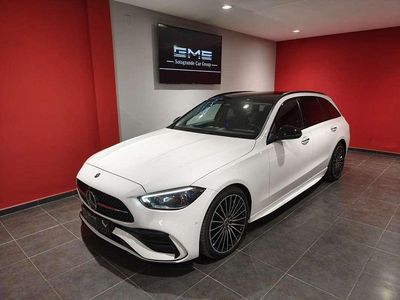 Usado Mercedes C220 200 CV (147 kW) 2021 Blanco Berlina