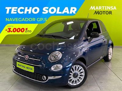 Usado Fiat 500 Dolcevita 70 CV (51 kW) 2023 Azul Berlina