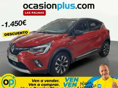 Usado Renault Captur Techno 91 CV (66 kW) 2023 Rojo SUV