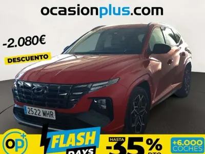 Begagnad Hyundai Tucson N Line 150 HK (110 kW) 2023 Röd SUV