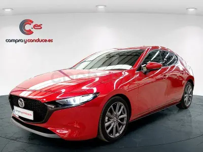 Usado Mazda 3 122 CV (89 kW) 2019 Rojo Berlina