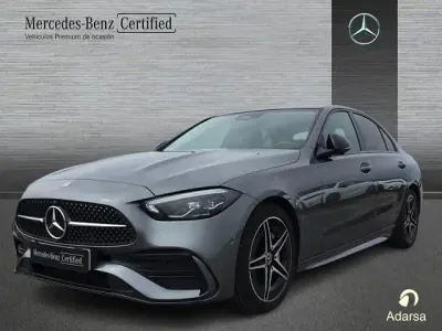 Usado Mercedes C220 200 CV (147 kW) 2022 Gris selenita