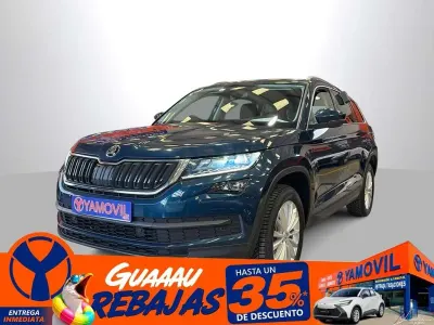 Usado Skoda Kodiaq Ambition 150 CV (110 kW) 2020 Azul SUV