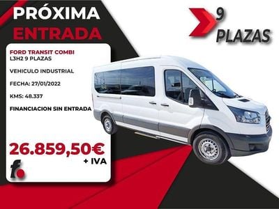 Blanco Usado 2022 Ford Transit Trend Familiar | 32.500 € (Caro)