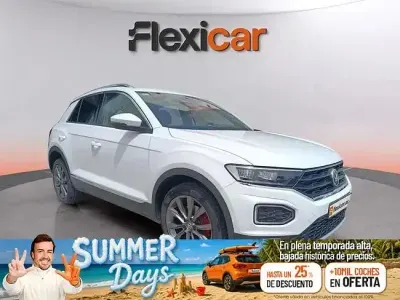 Usado VW T-Roc Sportline 150 CV (110 kW) 2018 Blanco SUV