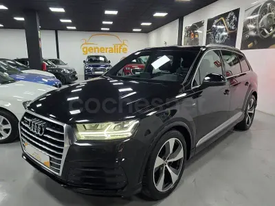 Usado Audi Q7 Design 272 CV (200 kW) 2015 Negro SUV