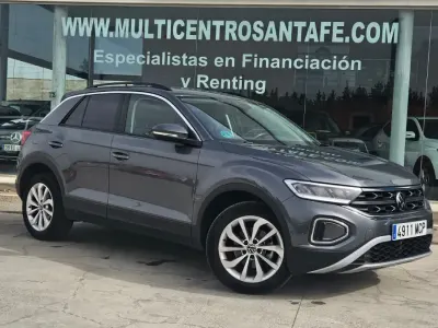 Usado VW T-Roc Life 115 CV (84 kW) 2022 Gris SUV