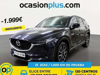 Usado Mazda CX-5 165 CV (121 kW) 2018 Negro SUV
