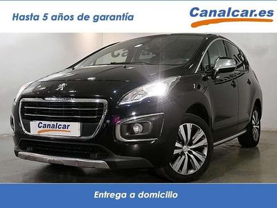 Usado Peugeot 3008 Style 121 CV (88 kW) 2014 Negro Monovolumen