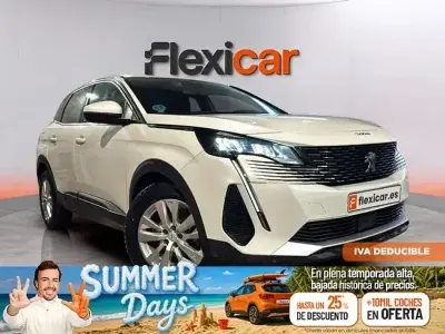Usado Peugeot 3008 Active 130 CV (95 kW) 2021 Blanco SUV