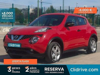 Usado Nissan Juke Visia 94 CV (69 kW) 2015 Rojo SUV