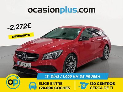 Usado Mercedes CLA220 177 CV (130 kW) 2018 Rojo Berlina