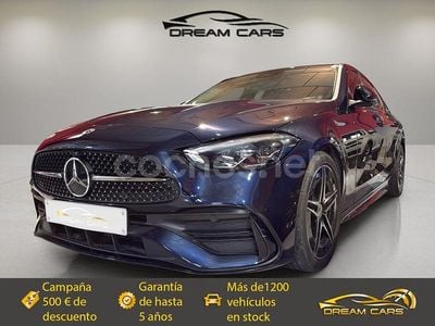Azul Usado 2021 Mercedes C220 Berlina | 36.990 € (Precio justo)