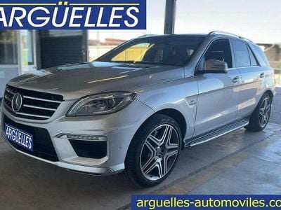 Usado Mercedes ML320 AMG 525 CV (386 kW) 2015 Plateado SUV