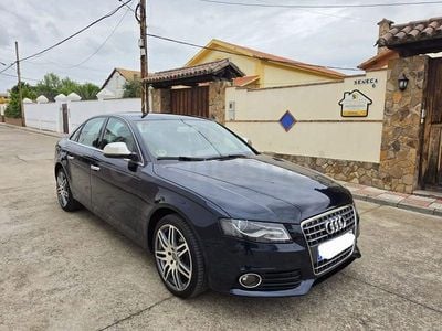 Usado Audi A4 143 CV (105 kW) 2009 Azul Berlina