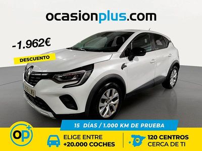Usado Renault Captur Intens 100 CV (73 kW) 2022 Blanco SUV