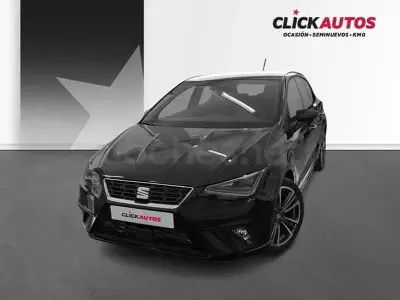 Usado Seat Ibiza FR 115 CV (84 kW) 2025 Negro Utilitario