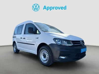 Käytetty VW Caddy 75 HP (55 kW) 2018 Valkoinen Tila-auto