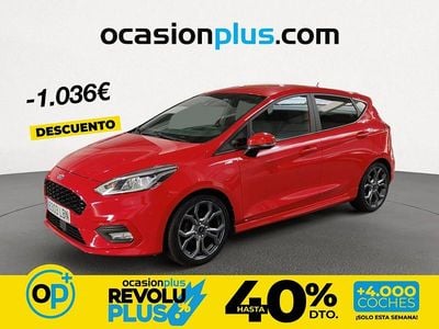 Usado Ford Fiesta ST-Line 75 CV (55 kW) 2019 Rojo Utilitario