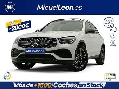 Usado Mercedes GLC220 170 CV (125 kW) 2021 Blanco SUV