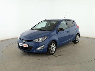 Usado Hyundai i20 GO! 100 CV (73 kW) 2014 Azul Utilitario