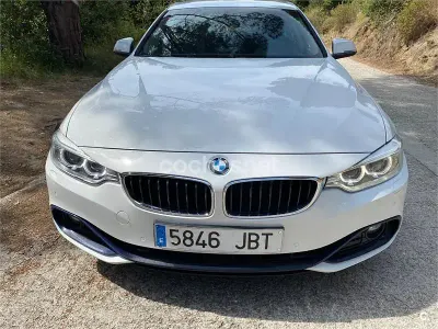 Usado BMW 420 190 CV (139 kW) 2014 Blanco Coupe