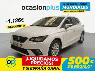 Usado Seat Ibiza Reference 80 CV (58 kW) 2022 Blanco Utilitario