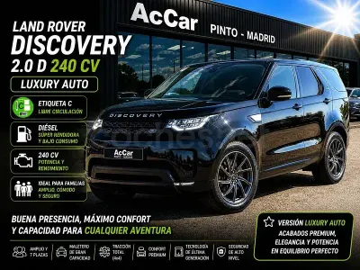 Usado Land Rover Discovery 5 HSE Luxury 240 CV (176 kW) 2017 Negro SUV