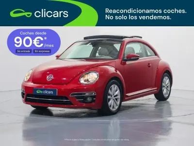 Usado VW Beetle Design 110 CV (80 kW) 2017 Rojo Utilitario