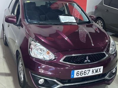 Usado Mitsubishi Space Star 80 CV (58 kW) 2018 Violeta Utilitario