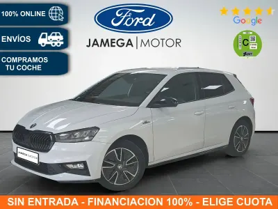 Usado Skoda Fabia Monte Carlo 110 CV (80 kW) 2022 Blanco Utilitario