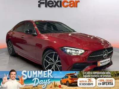 Usado Mercedes C200 204 CV (150 kW) 2022 Rojo Berlina