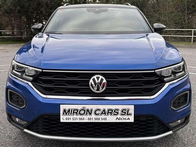 Usado VW T-Roc Sport 150 CV (110 kW) 2019 Azul SUV