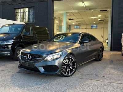 Usado Mercedes C43 AMG 390 CV (286 kW) 2019 Gris / plata Coupe