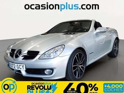 Usado Mercedes SLK200 184 CV (135 kW) 2008 Plateado Descapotable
