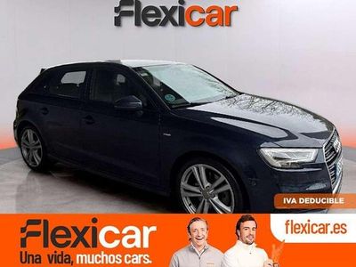 Usado Audi A3 Sportback 184 CV (135 kW) 2017 Azul Utilitario