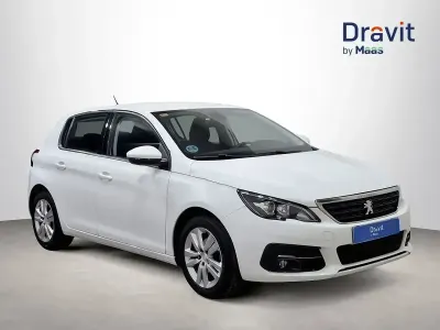 Usado Peugeot 308 Active 131 CV (96 kW) 2021 Blanco Berlina