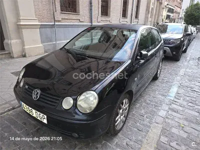 Käytetty VW Polo GT 100 HP (73 kW) 2005 Musta Viistoperä