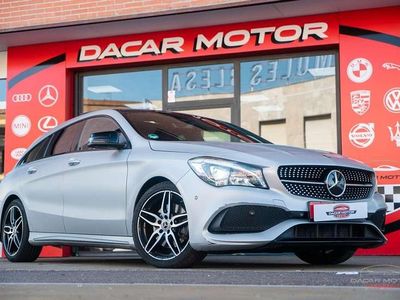 Usado Mercedes CLA220 Shooting Brake 170 CV (125 kW) 2018 Gris Familiar