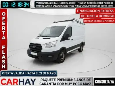 Usado Ford Transit Trend 130 CV (95 kW) 2021 Blanco Van