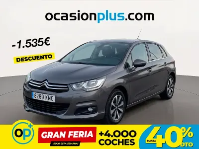 Usado Citroën C4 PureTech 110 CV (80 kW) 2018 Gris
