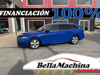 Azul Usado 2021 Skoda Octavia Style Familiar | 13.975 € (Buen precio)