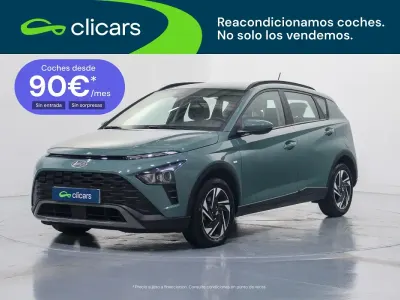Usado Hyundai Bayon 100 CV (73 kW) 2023 Verde SUV
