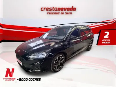 Usado Ford Focus ST-Line 125 CV (91 kW) 2020 Negro Familiar